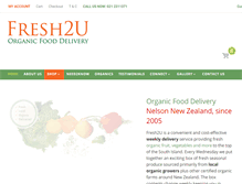 Tablet Screenshot of fresh2u.co.nz